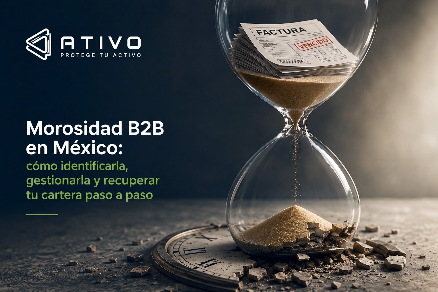 Morosidad B2B en México: cómo identificarla, gestionarla y recuperar tu cartera paso a paso — ATIVO