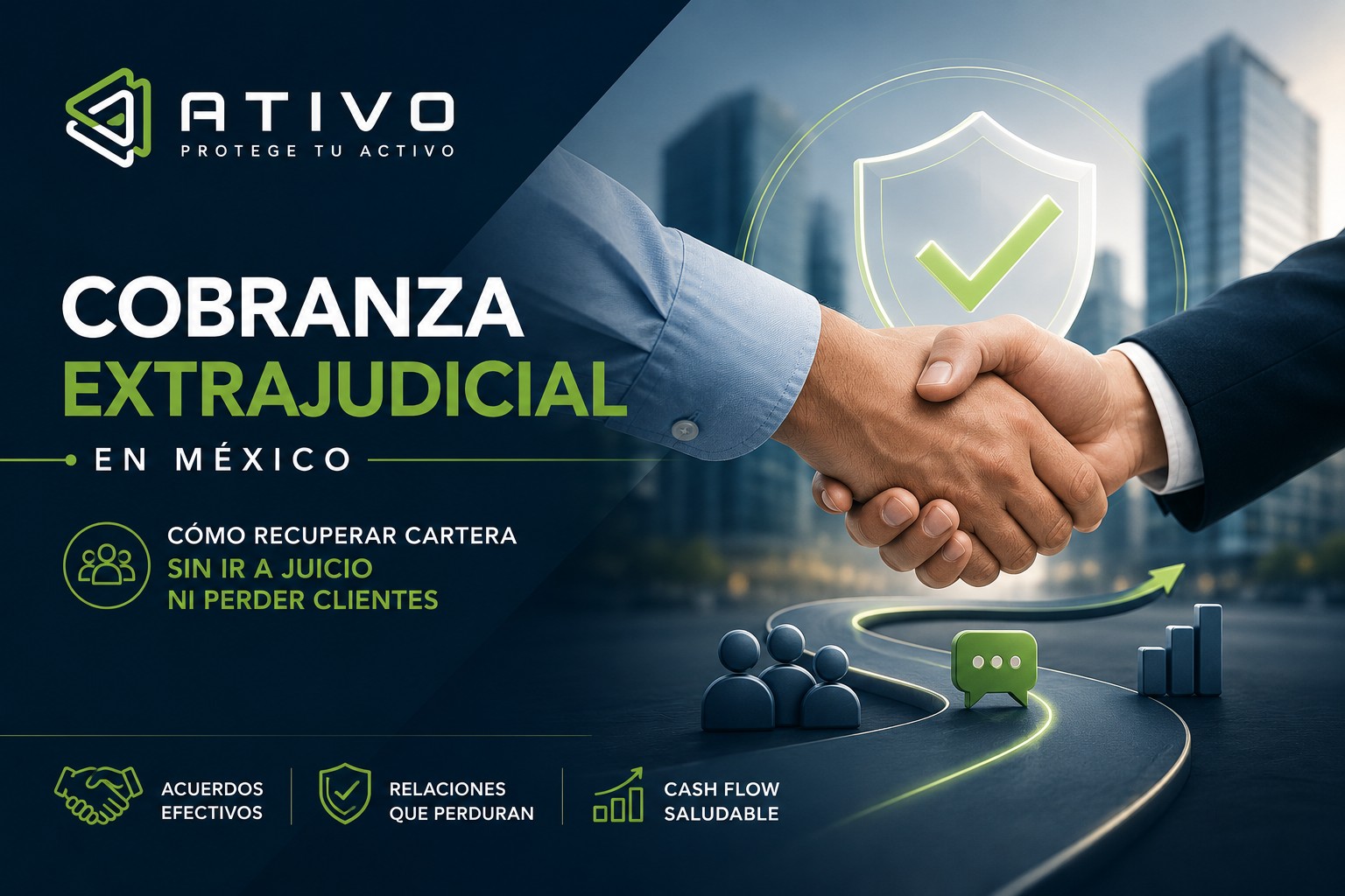 Cobranza extrajudicial en México: cómo recuperar cartera sin ir a juicio ni perder clientes — ATIVO