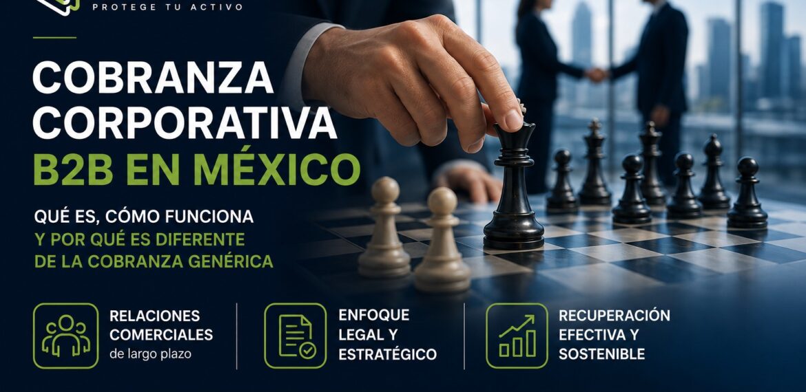 Cobranza corporativa B2B en México: qué es, cómo funciona y por qué es diferente de la cobranza genérica — ATIV