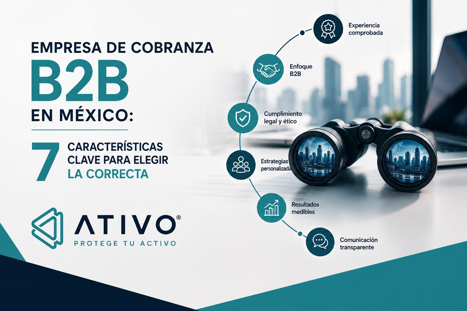 Empresa de cobranza B2B en México: 7 características clave para elegir la correcta — ATIVO