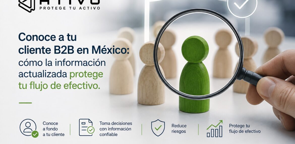 Conoce a tu cliente B2B en México: cómo la información actualizada protege tu flujo de efectivo — ATIVO