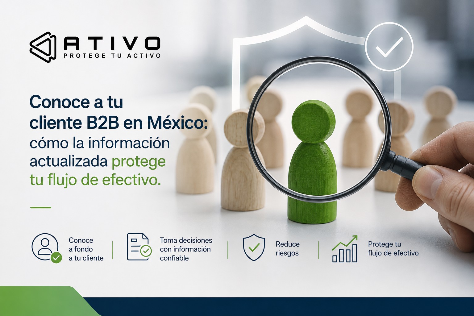 Conoce a tu cliente B2B en México: cómo la información actualizada protege tu flujo de efectivo — ATIVO