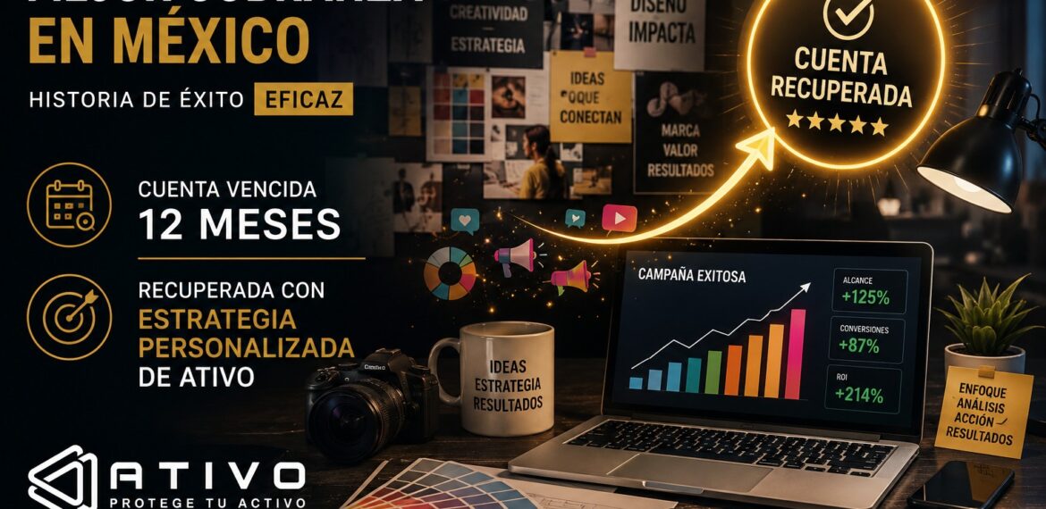 Mejor cobranza en México: historia de éxito EFICAZ — cuenta vencida 12 meses recuperada con estrategia personalizada de ATIVO