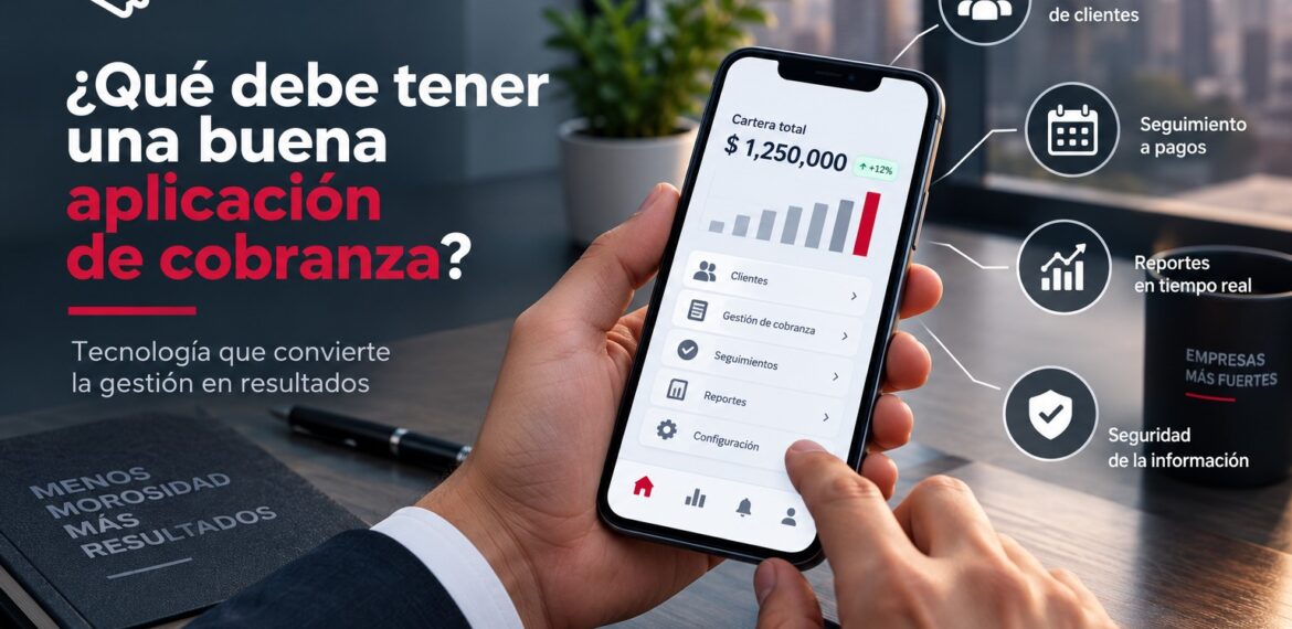 Qué debe tener una buena aplicación de cobranza — ATIVO