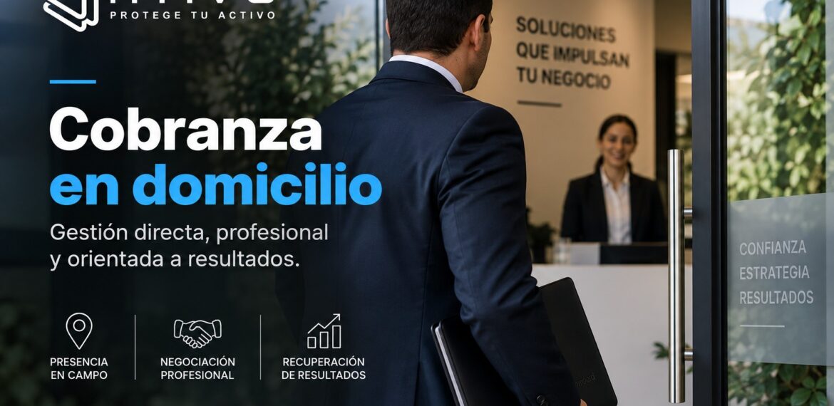 Cobranza en domicilio corporativa para empresas — ATIVO