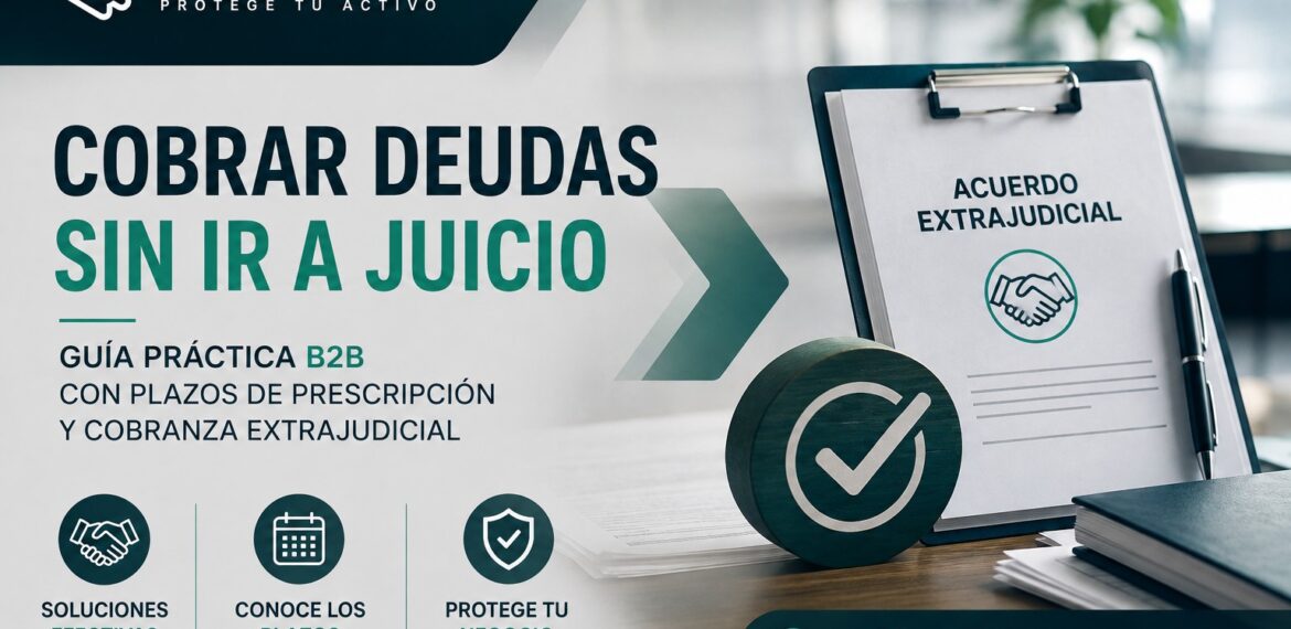 Cobrar deudas sin ir a juicio en México: guía práctica B2B con plazos de prescripción y cobranza extrajudicial — ATIVO