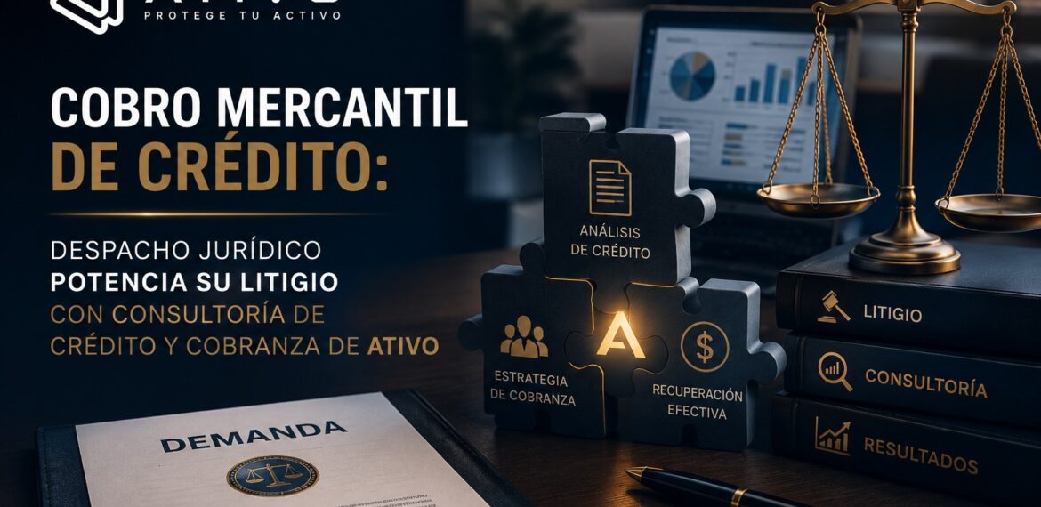 Cobro mercantil de crédito: Holguín Zaldívar potencia su litigio con consultoría de crédito y cobranza de ATIVO — historia de éxito