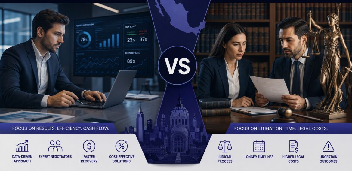 Collection specialist in Mexico vs. law firm: which delivers faster B2B invoice recovery — ATIVO