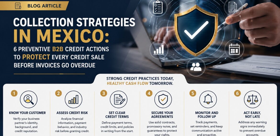 Collection strategies in Mexico: 6 preventive B2B credit actions to protect every credit sale — ATIVO