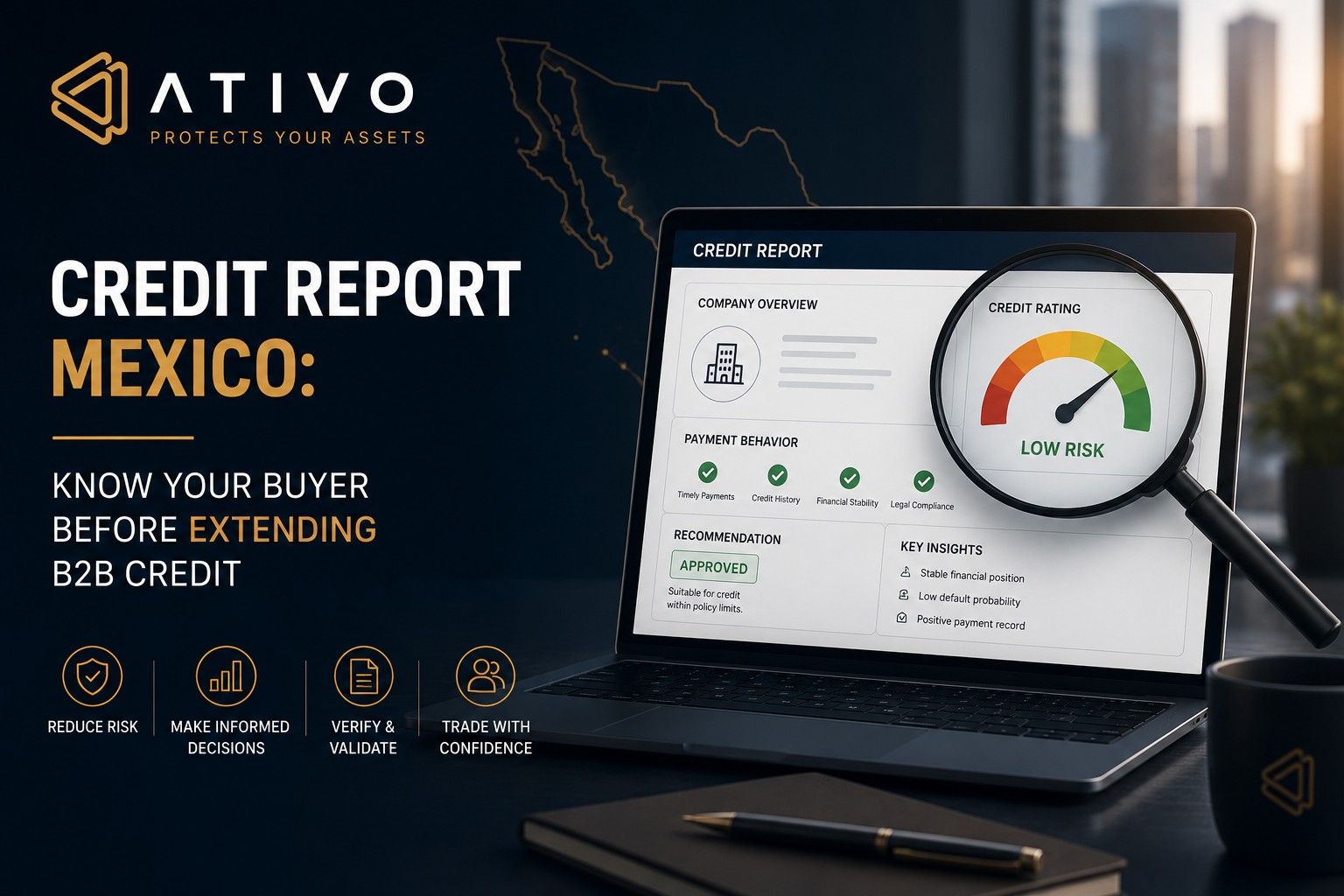 Credit report Mexico: know your buyer before extending B2B credit — ATIVO