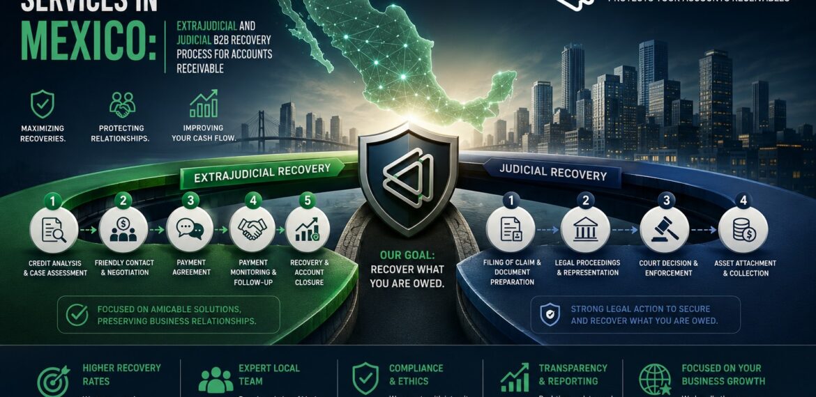 Debt collection services in Mexico: extrajudicial and judicial B2B recovery process — ATIVO