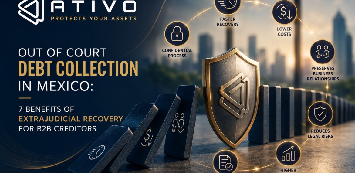 Out of court debt collection Mexico: 7 benefits of extrajudicial recovery for B2B creditors — ATIVO