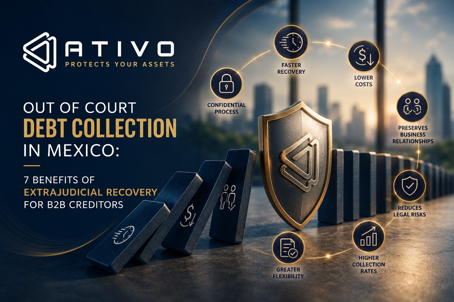 Out of court debt collection Mexico: 7 benefits of extrajudicial recovery for B2B creditors — ATIVO