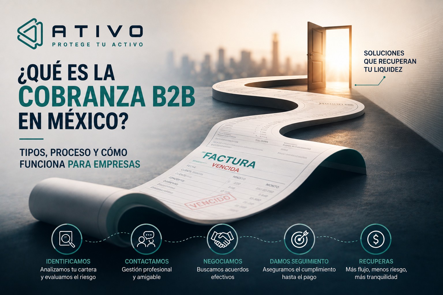 ¿Qué es la cobranza B2B en México? Tipos, proceso y cómo funciona para empresas — ATIVO