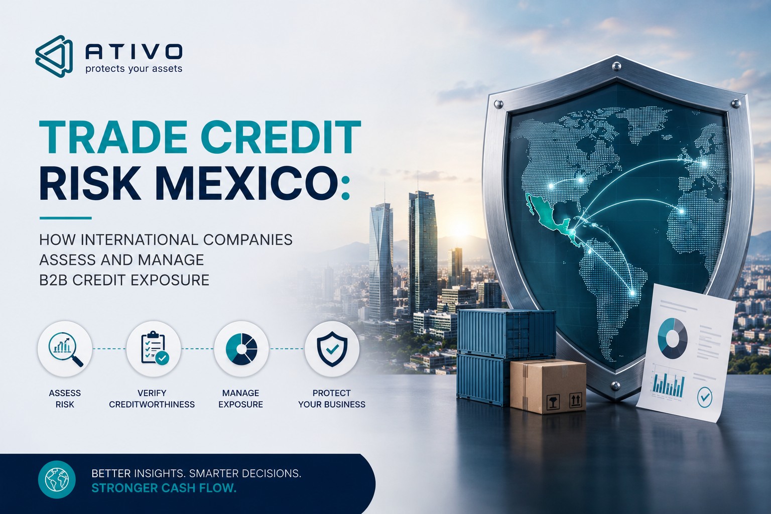 Trade credit risk Mexico: how international companies assess and manage B2B credit exposure — ATIVO