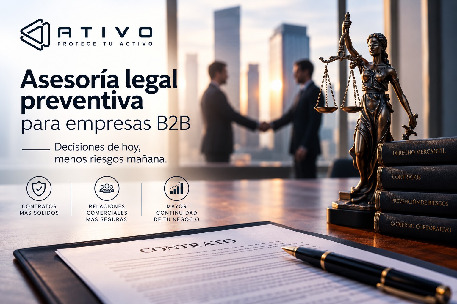 Asesoría legal preventiva para empresas B2B — ATIVO