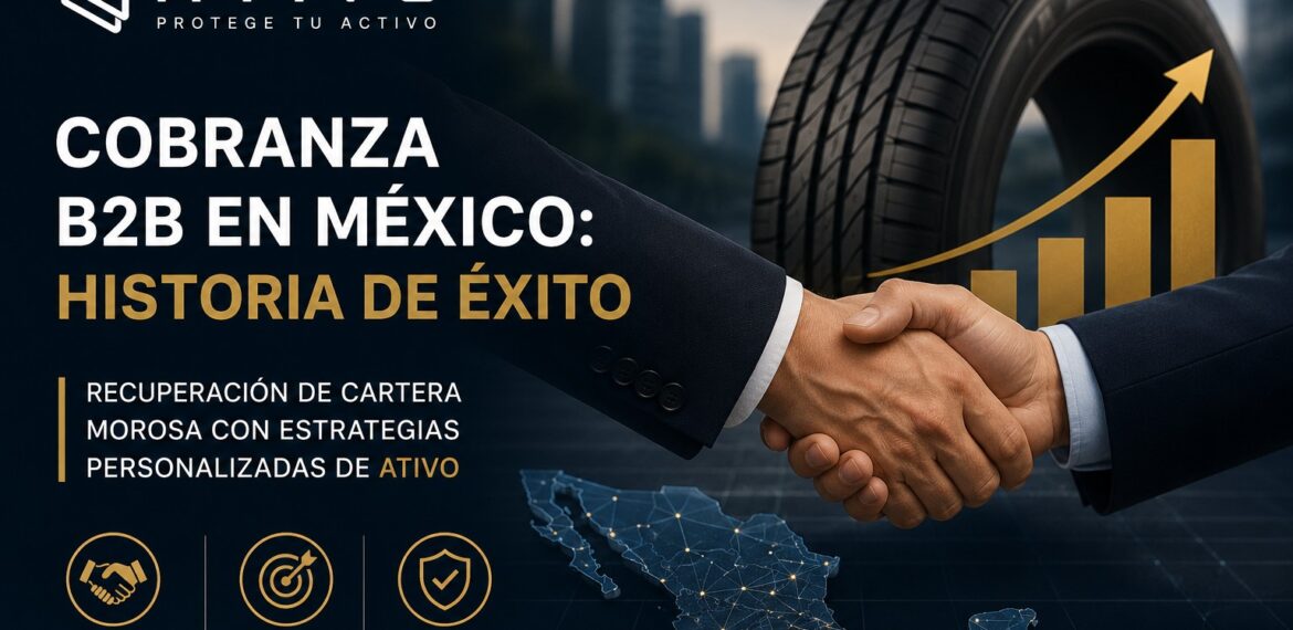 Cobranza B2B en México: historia de éxito Bridgestone México — recuperación de cartera morosa con estrategias personalizadas de ATIVO