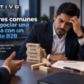 errores comunes al negociar una deuda con un cliente B2B
