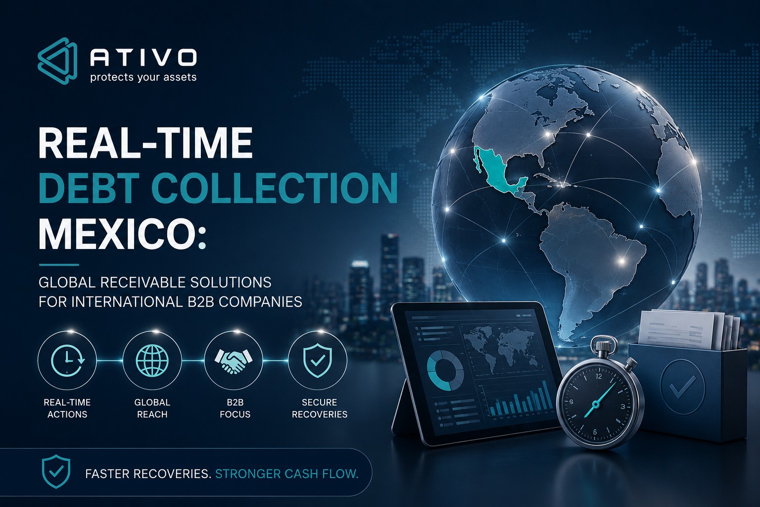 Real-time debt collection Mexico: global receivable solutions for international B2B companies — ATIVO