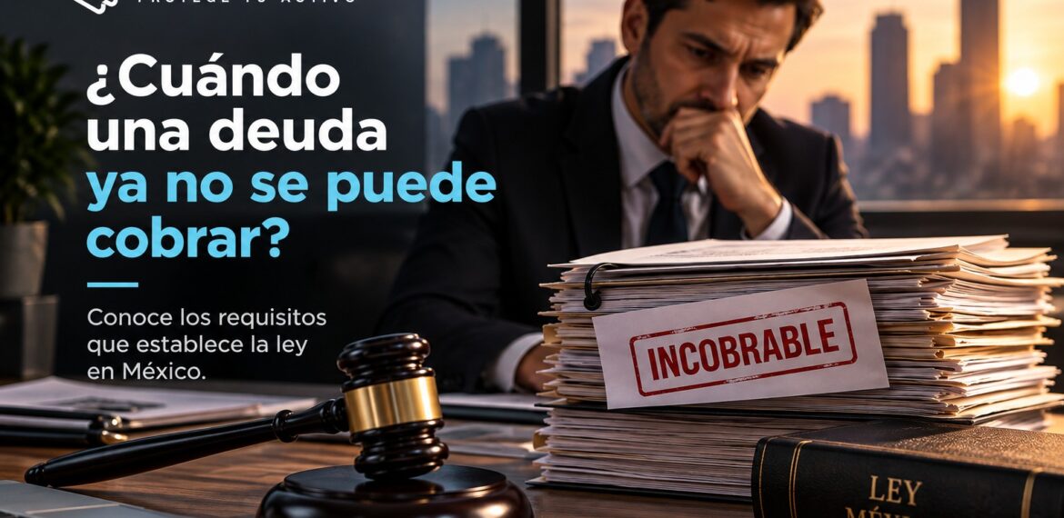 requisitos para que una deuda sea incobrable según la ley en México