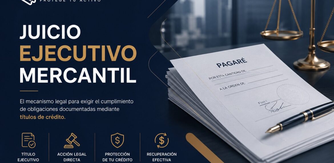 Juicio ejecutivo mercantil en México: cómo cobrar deudas con título ejecutivo — ATIVO