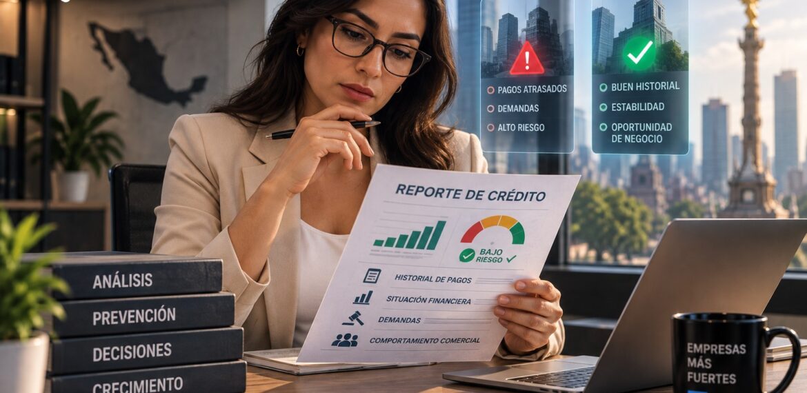importancia del reporte de crédito antes de otorgar crédito en México