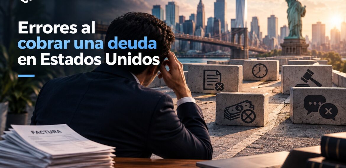 errores al cobrar una deuda en Estados Unidos