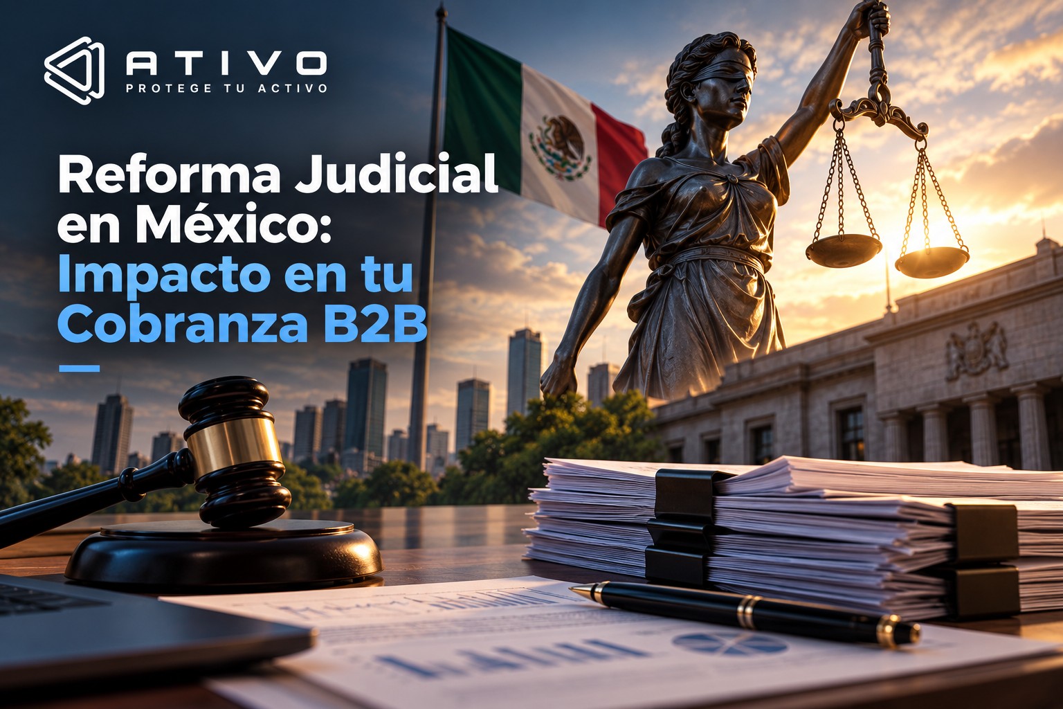 reforma judicial en México y su impacto en la cobranza B2B