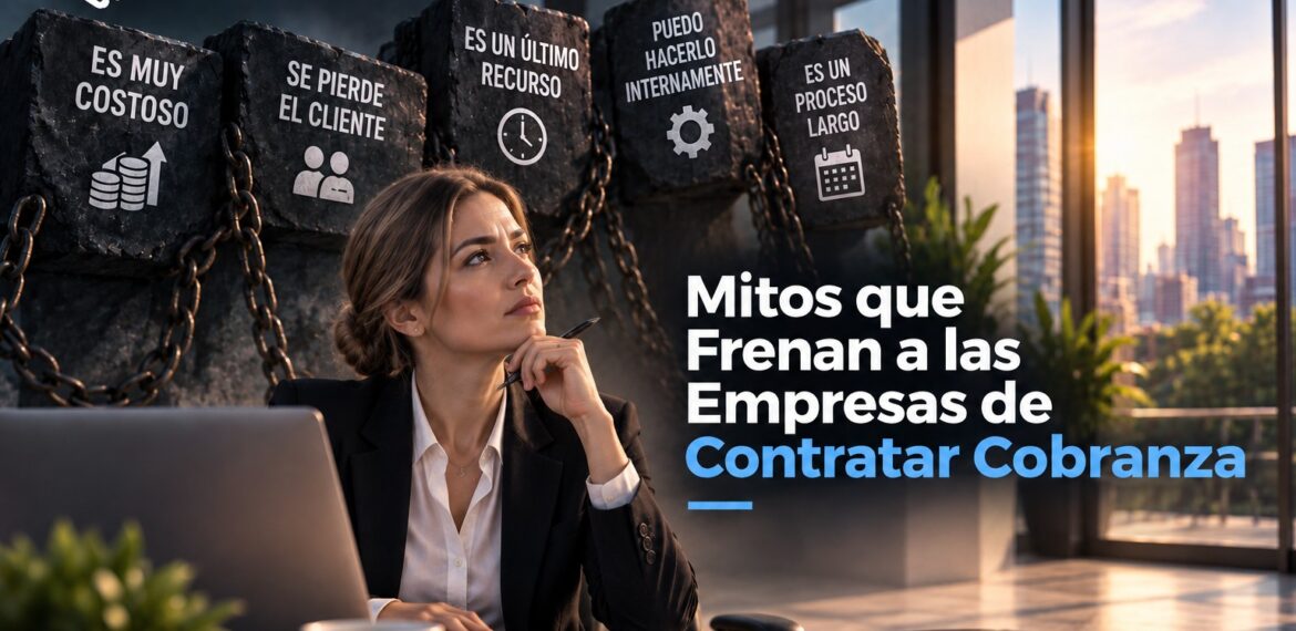 mitos de contratar cobranza profesional en México