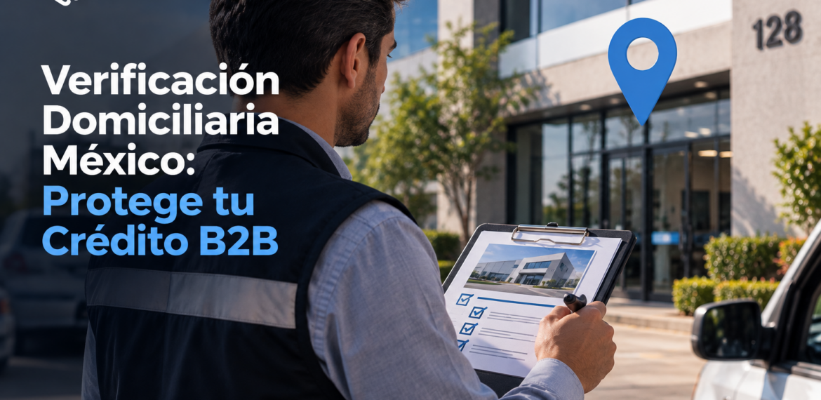 verificación domiciliaria México antes de otorgar crédito B2B