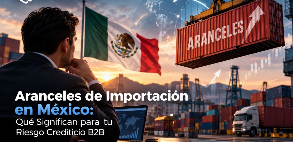 aranceles de importación en México y su impacto en el riesgo crediticio B2B