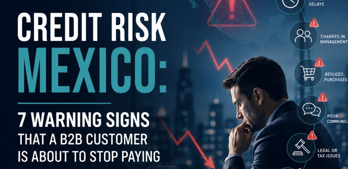Credit risk Mexico: 7 warning signs that a B2B customer is about to stop paying — ATIVO
