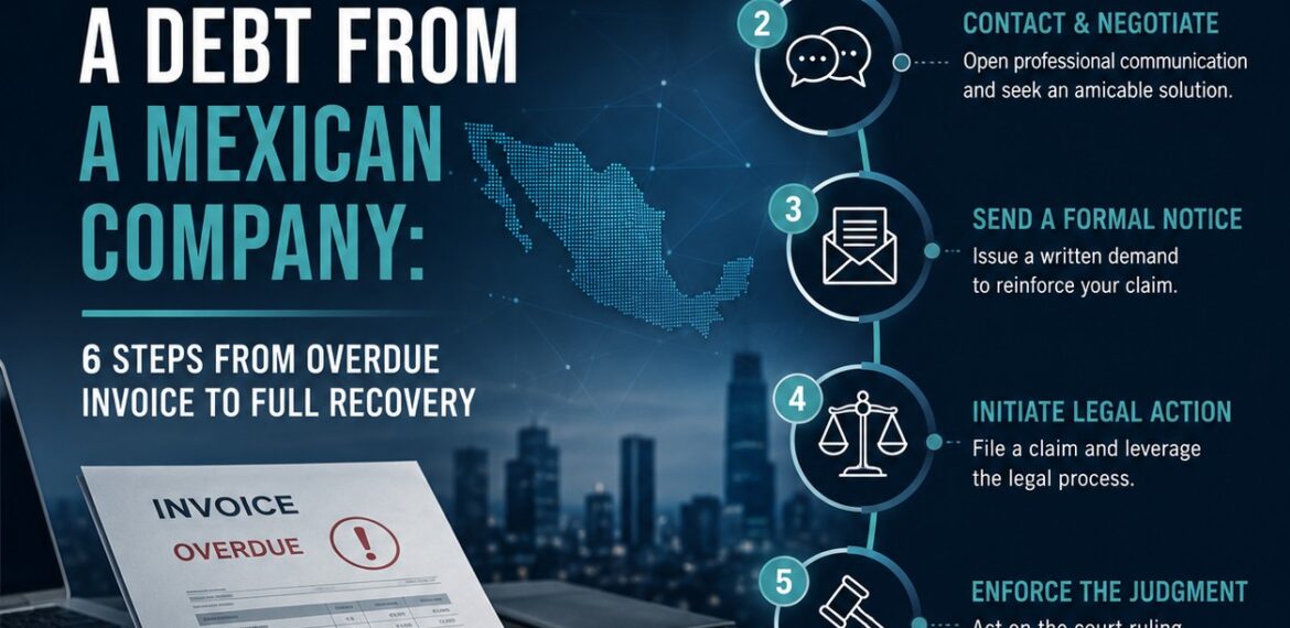 Law firm Mexico debt collection vs. specialist: how to collect a B2B debt from a Mexican company — ATIVO