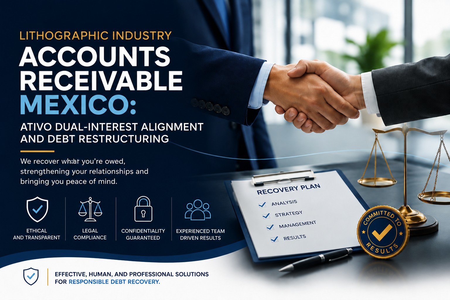 Lithographic industry accounts receivable Mexico: ATIVO dual-interest alignment and debt restructuring — Litografía D'Ortega success story