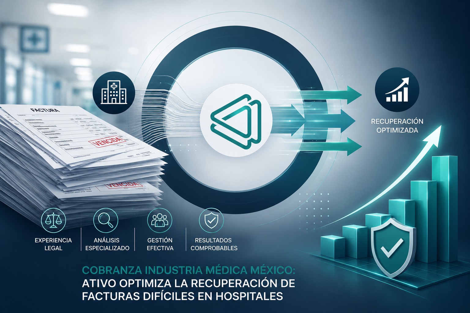 Cobranza industria médica México: ATIVO optimiza la recuperación de facturas difíciles en hospitales — historia de éxito Médica Sur