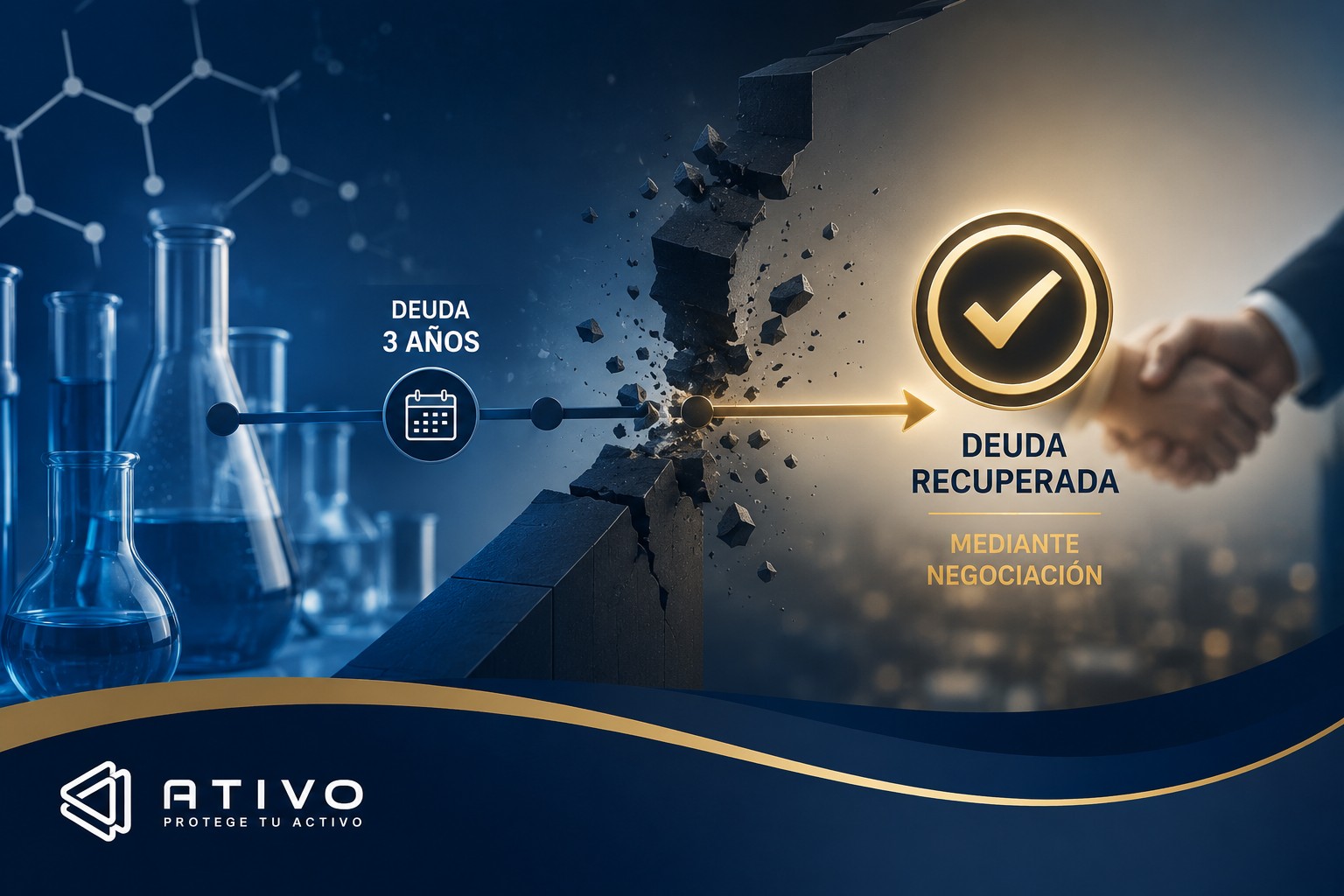 Recuperación de cartera industria química México: estrategia de negociación basada en activos de ATIVO para Sinbiotik — historia de éxito
