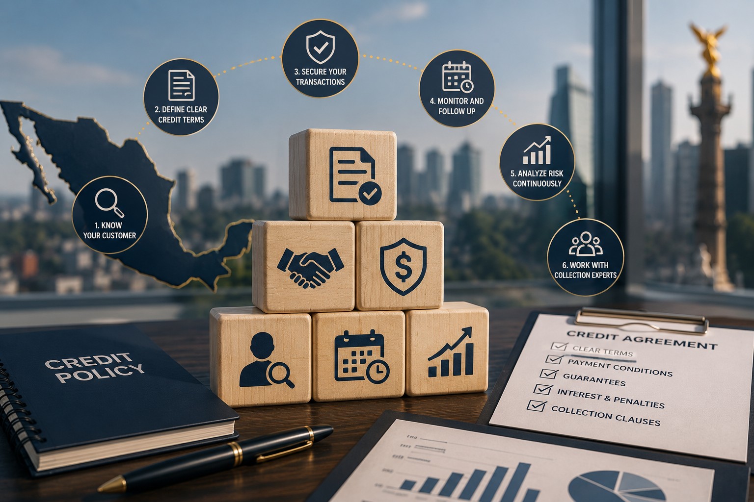 B2B credit operations Mexico: 6 tips to structure credit sales for effective debt collection — ATIVO