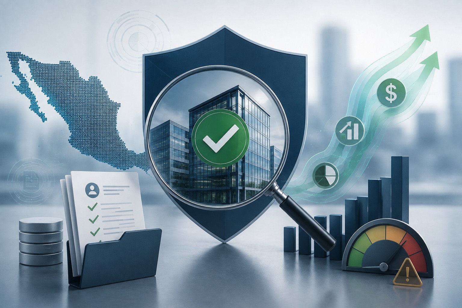 Verificación de clientes empresas México B2B: información actualizada del cliente y flujo de efectivo y riesgo crediticio — ATIVO