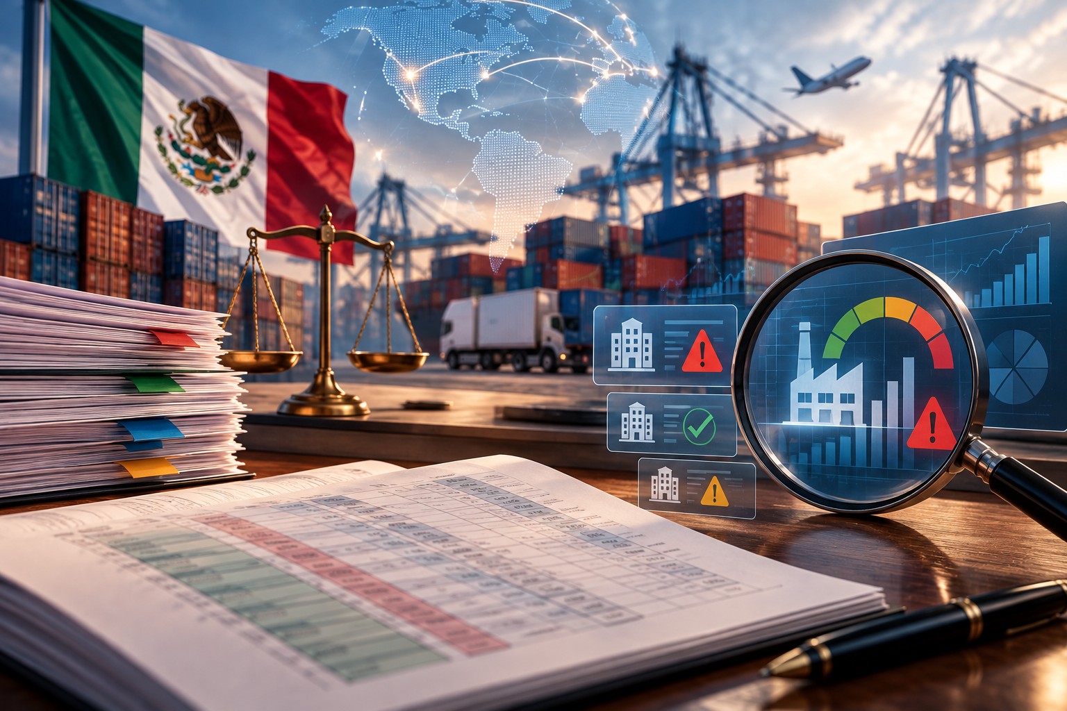 aranceles de importación en México y su impacto en el riesgo crediticio B2B