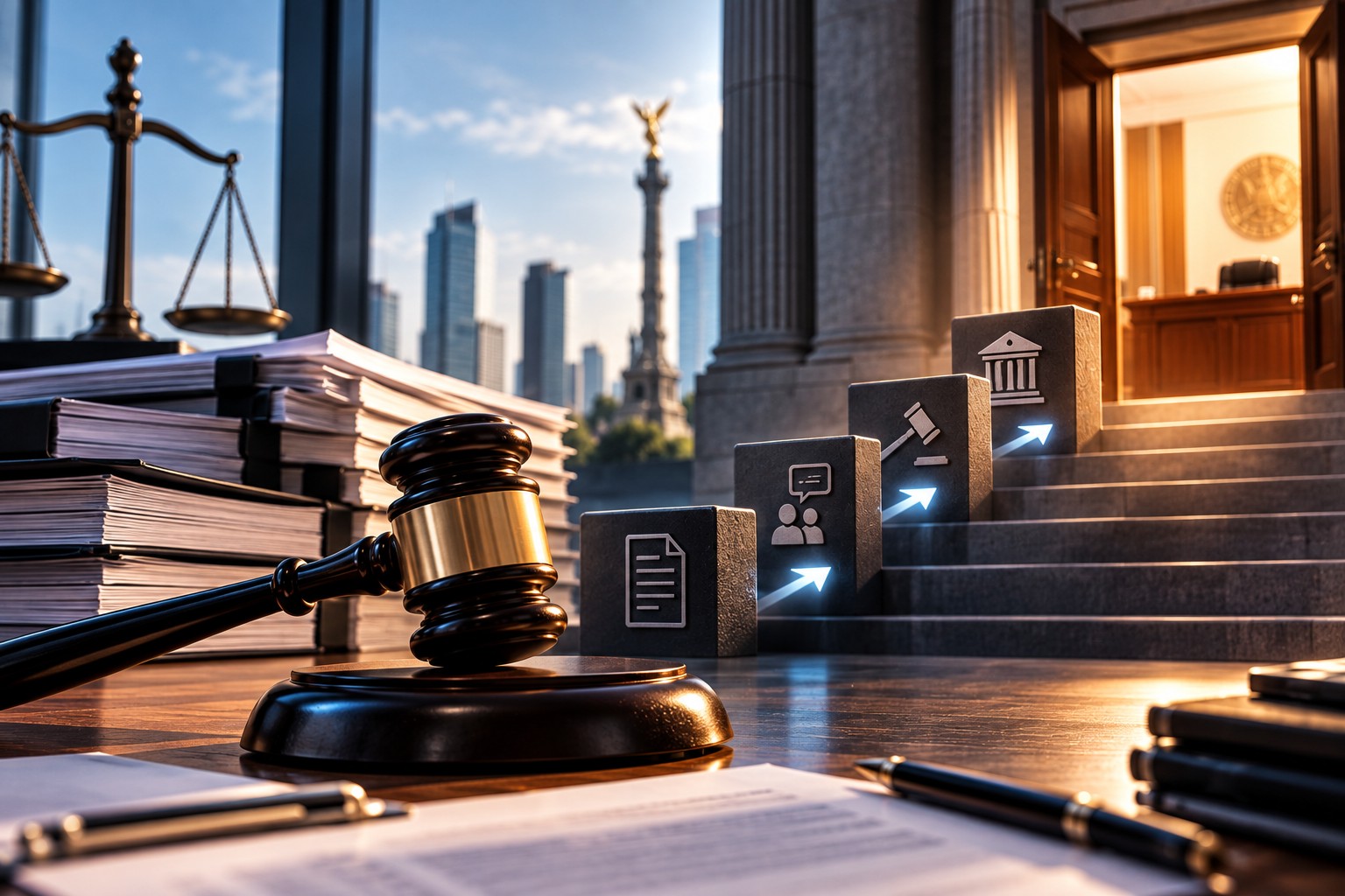 reforma judicial en México y su impacto en la cobranza B2B